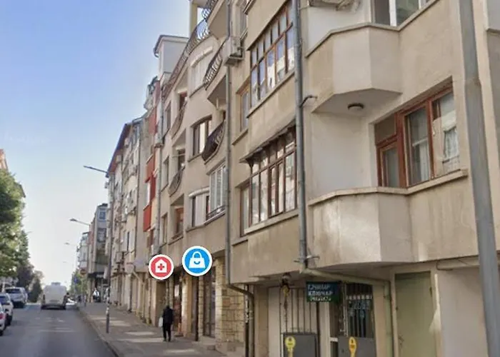 Boutique 2-bedroom Downtown 公寓 布尔加斯