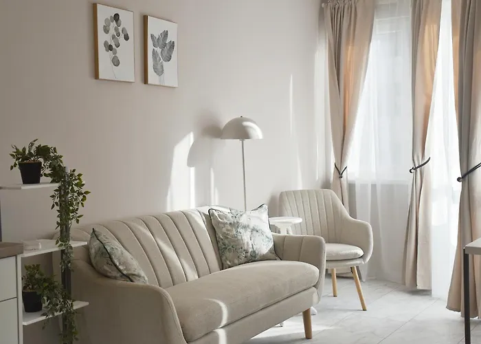 Boutique 2-bedroom Downtown 公寓 布尔加斯
