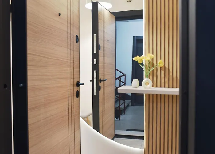 Boutique 2-bedroom Downtown 公寓 布尔加斯